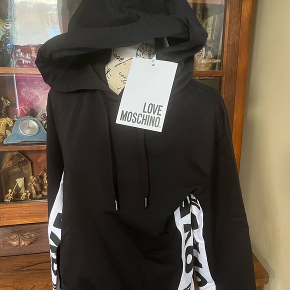 🧸HP🧸LOVE MOSCHINO Colorblock Hoodie - Picture 4 of 7